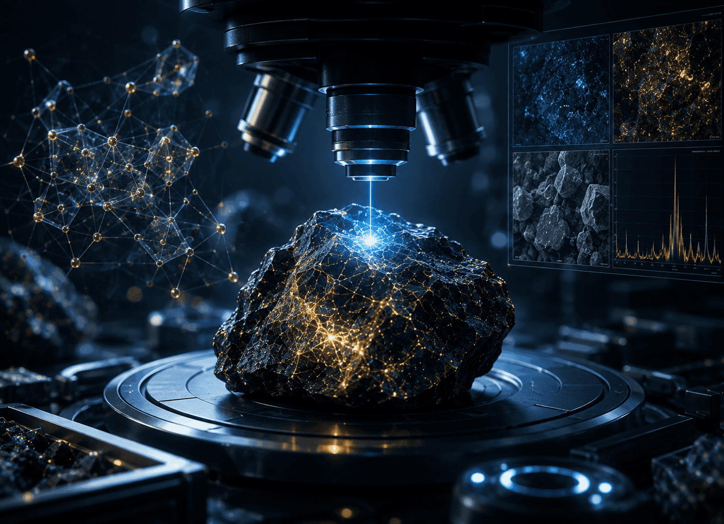 Laboratory material characterization and instrumentation environment