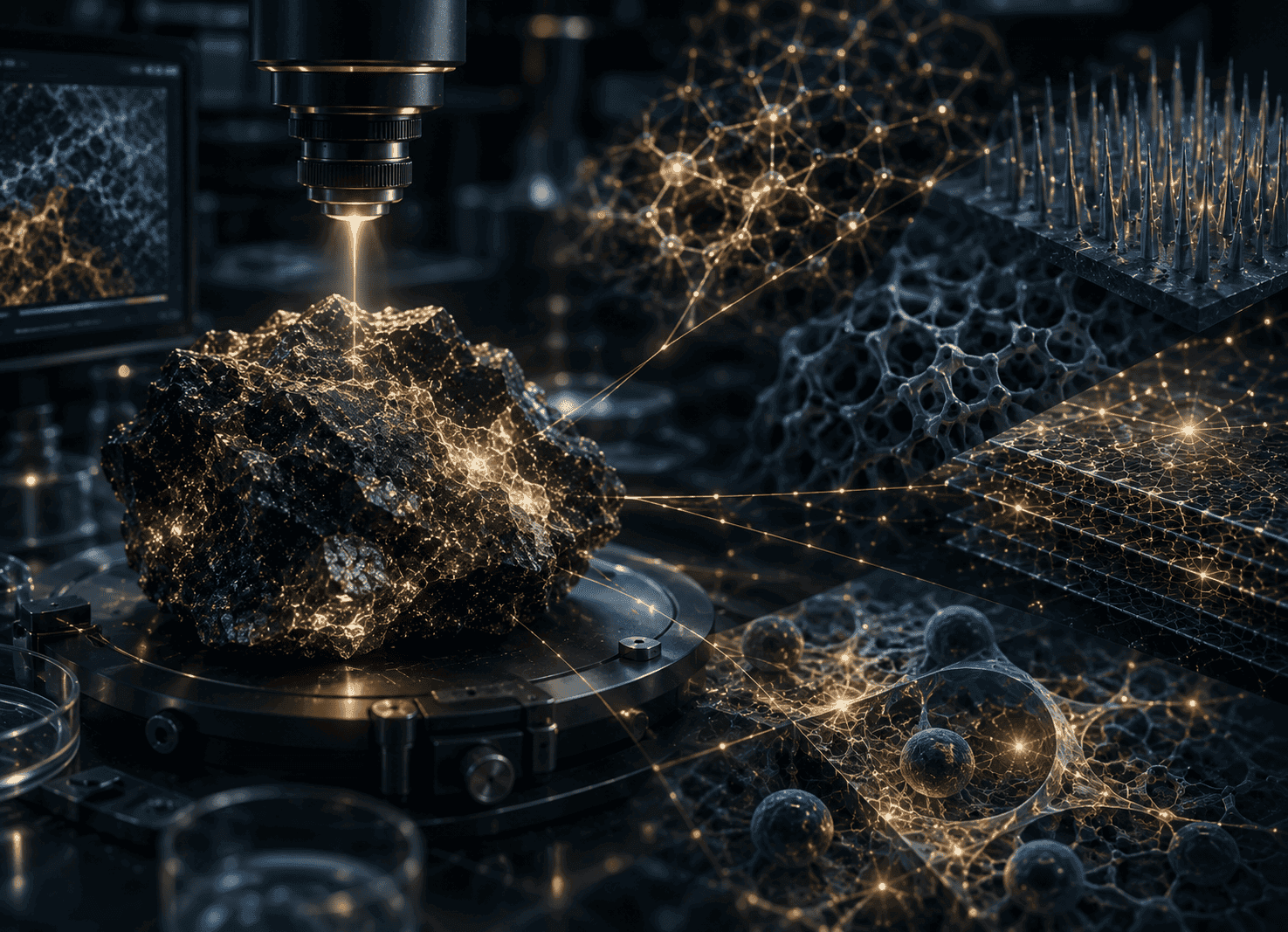Scientific investigation of mineral behavior under defined conditions