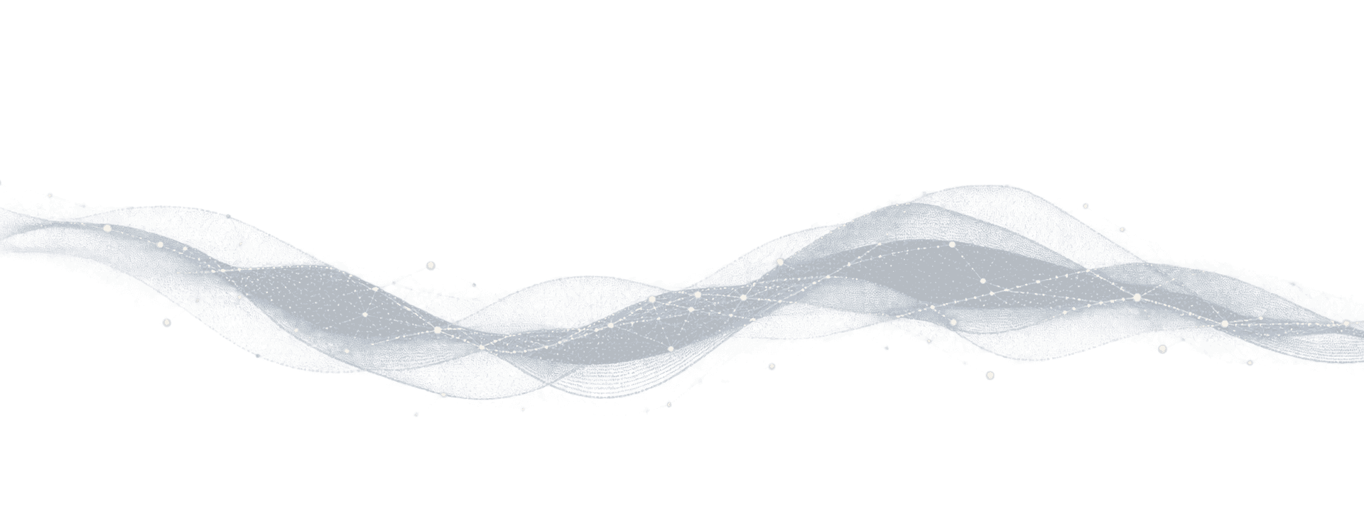 Golden data wave visualization representing knowledge flow